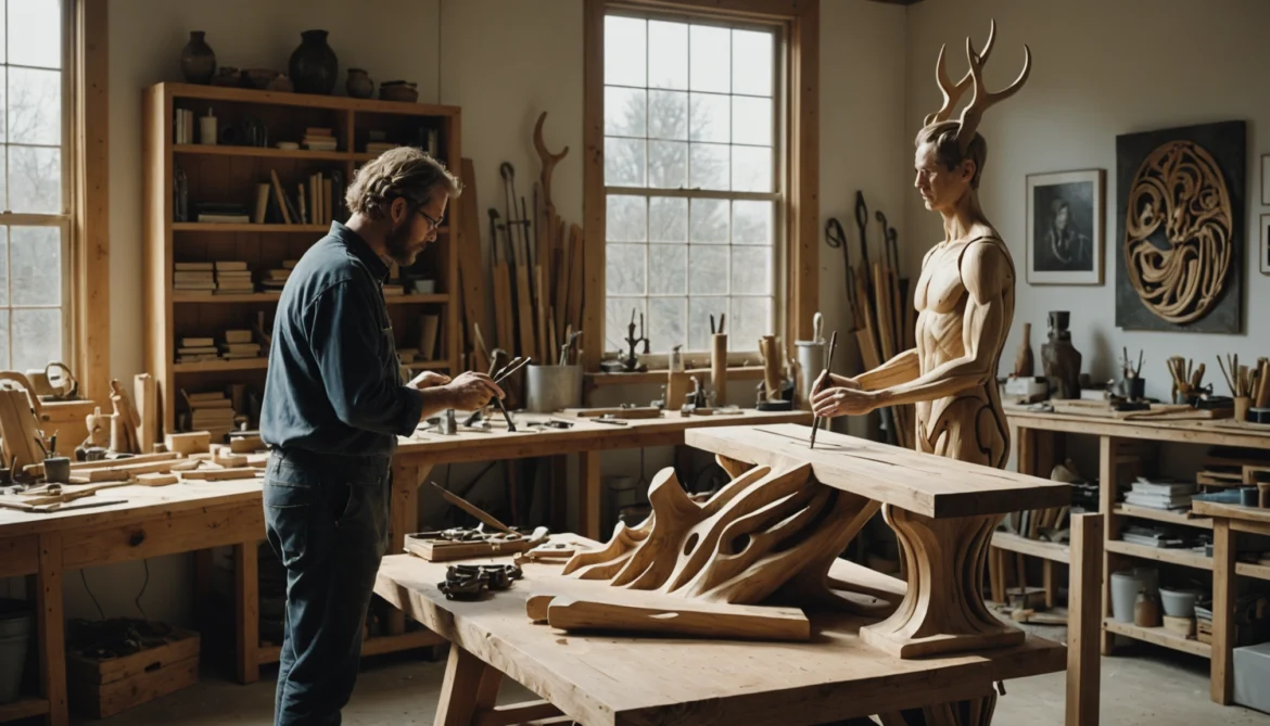 Redécouvrir l’art du bois : la sculpture contemporaine qui surprend