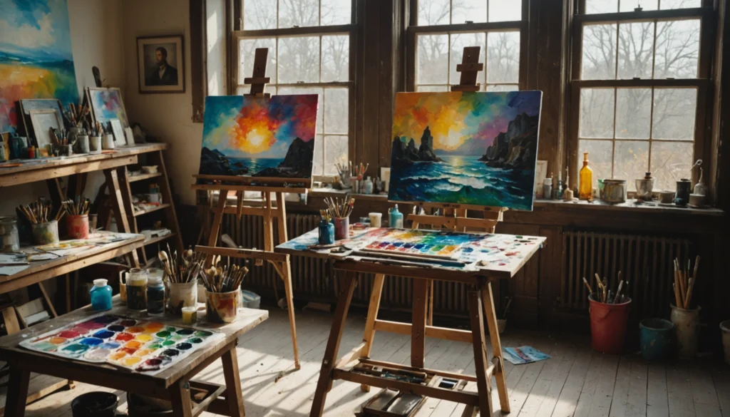 Techniques de peinture à l'huile