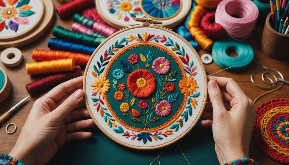 La broderie moderne s’impose sur Instagram : une révolution artisanale